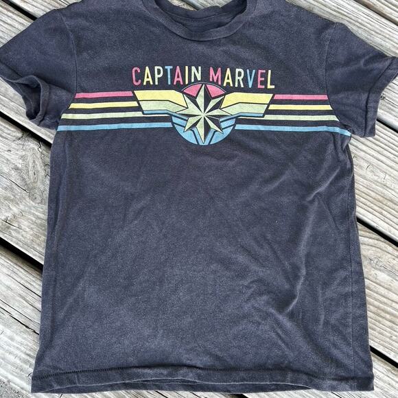 Marvel -Captain Marvel, short sleeve, crewneck, gray women’s S, T-shirt - Picture 2 of 6